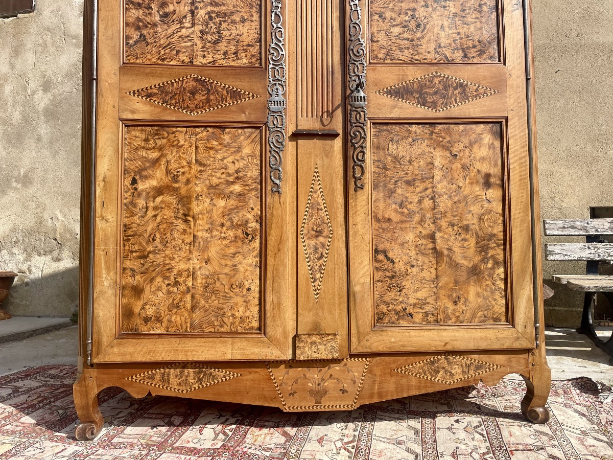 Armoire,,,,,,,, Marriage, Alsatian Louis XV Period XVIIIth Century-photo-2