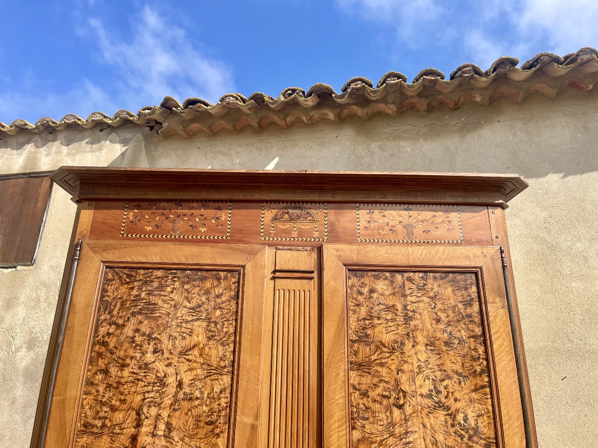Armoire,,,,,,,, Marriage, Alsatian Louis XV Period XVIIIth Century-photo-4