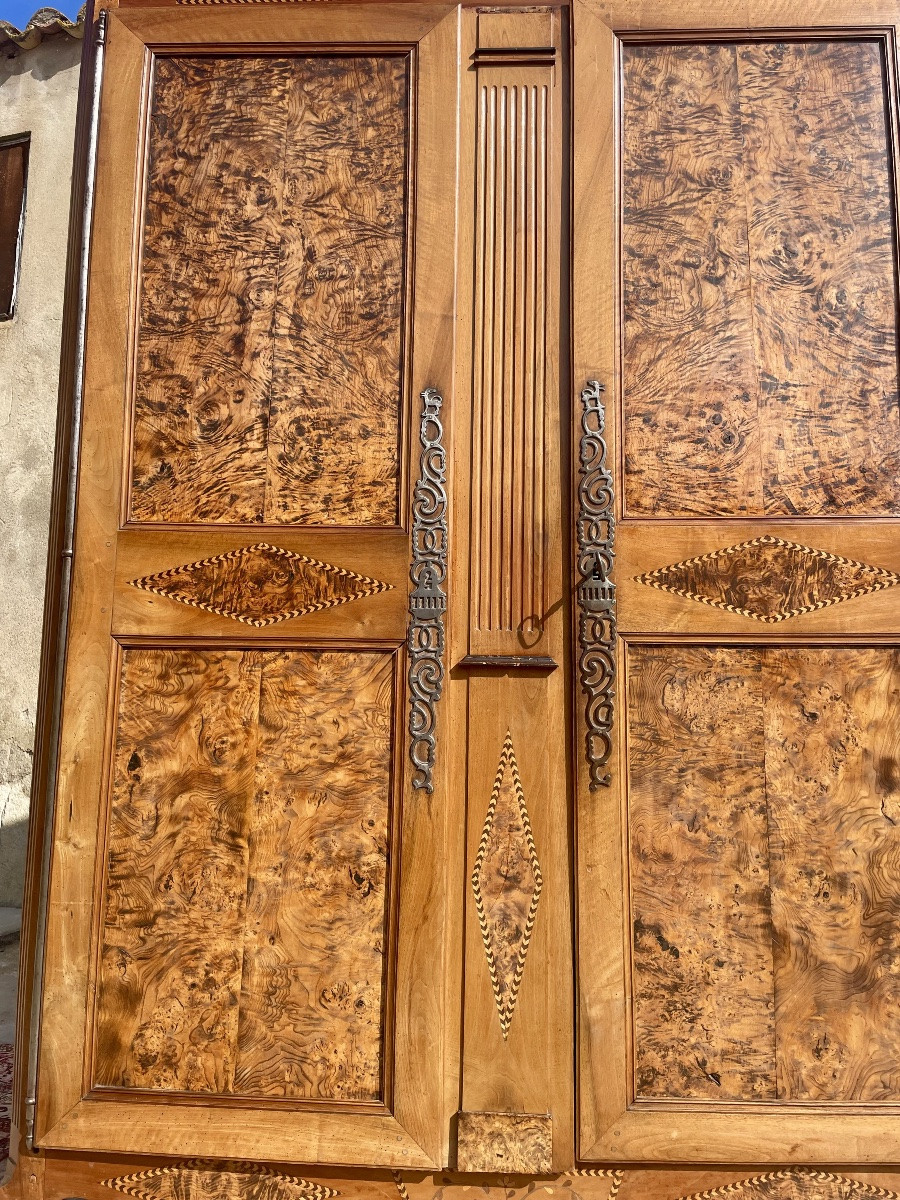 Armoire,,,,,,,, Marriage, Alsatian Louis XV Period XVIIIth Century-photo-8