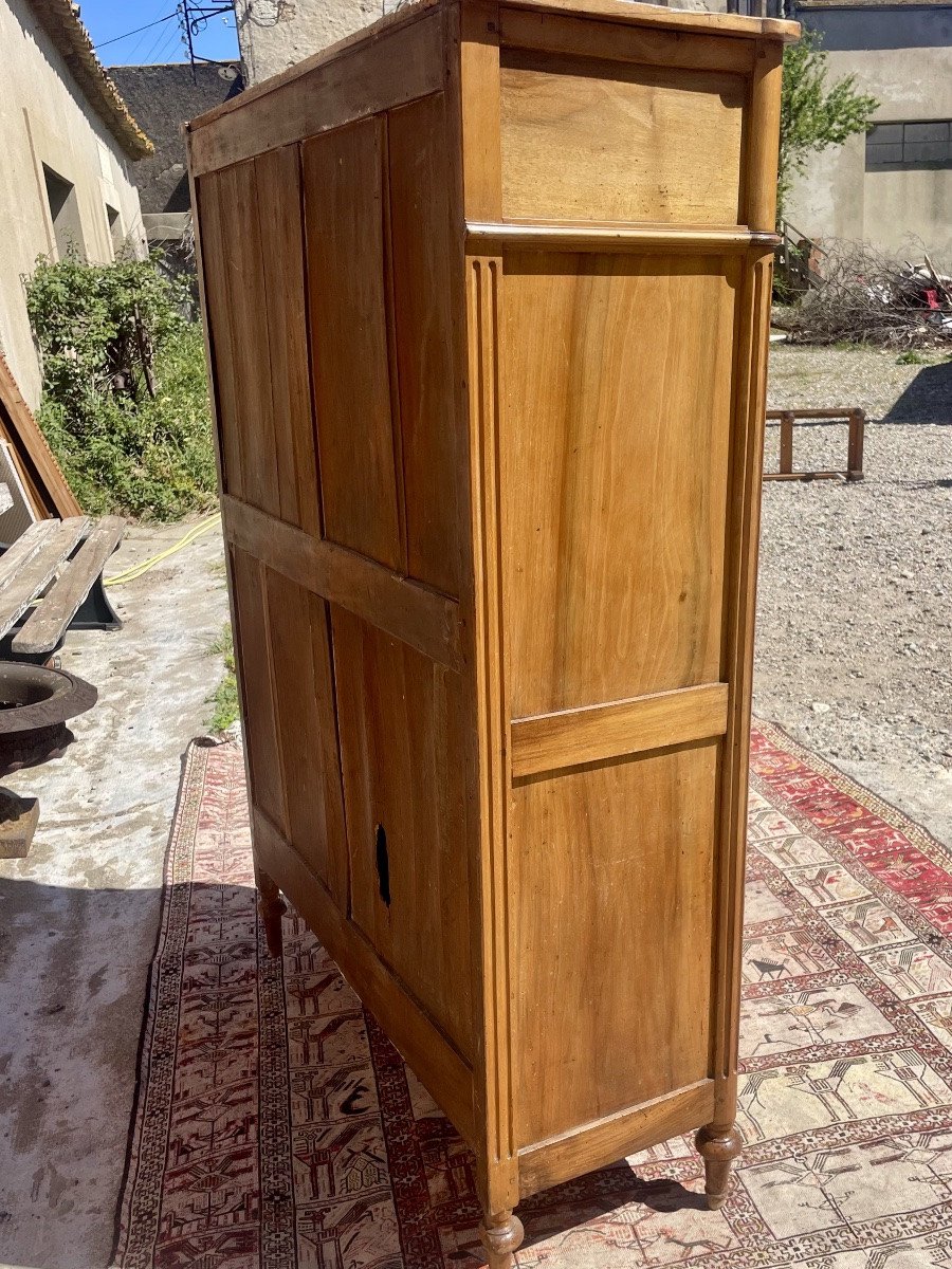 Semainier  Louis XVI, en noyer d’époque XVIIIem siècle -photo-8