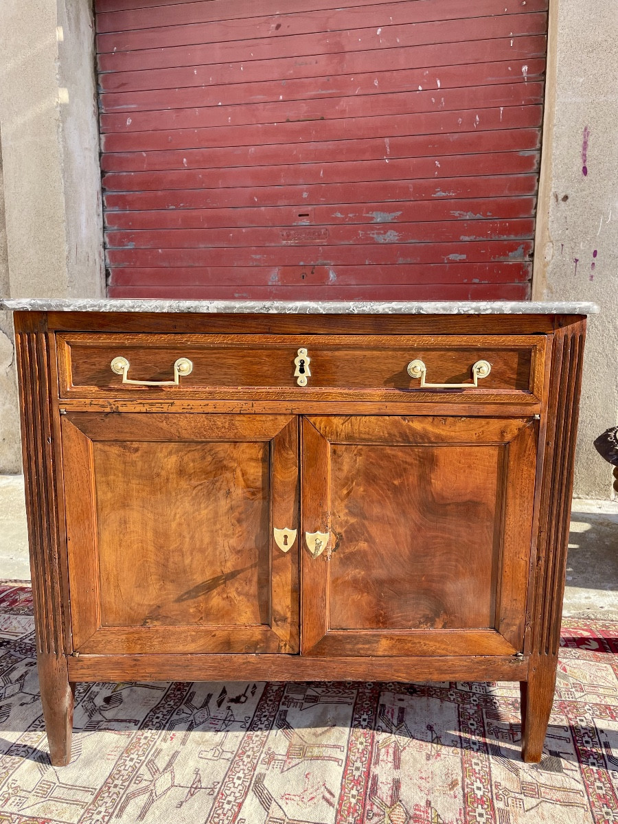 18th Century Louis XVI Mahogany Sideboard