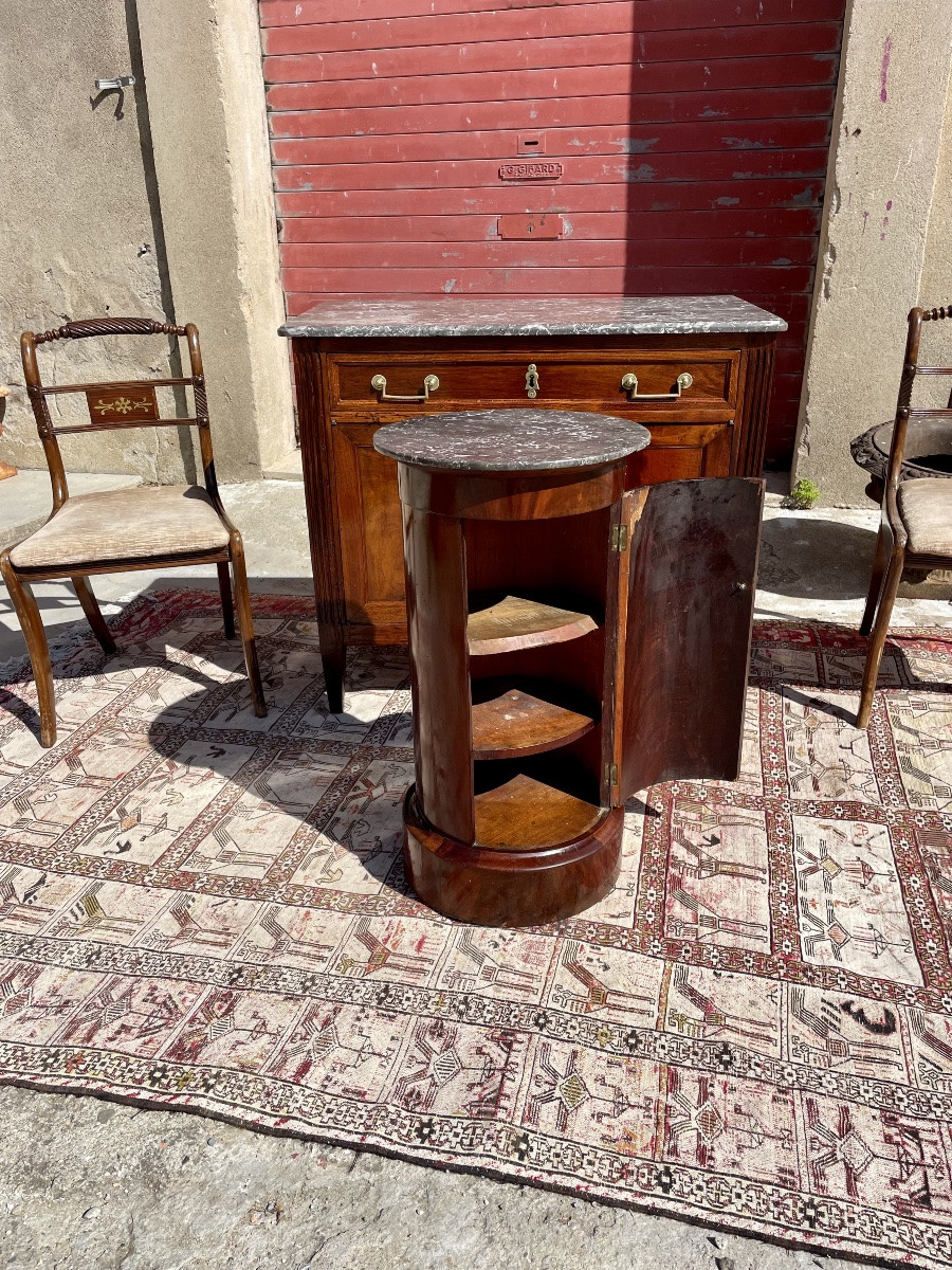 Somno empire en acajou , d’époque XIxem siecle-photo-4