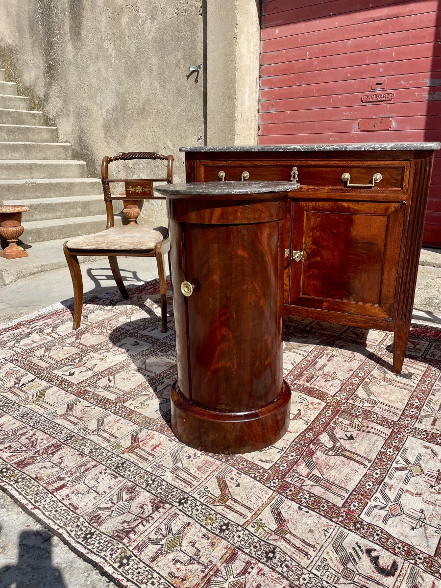 Somno empire en acajou , d’époque XIxem siecle-photo-3