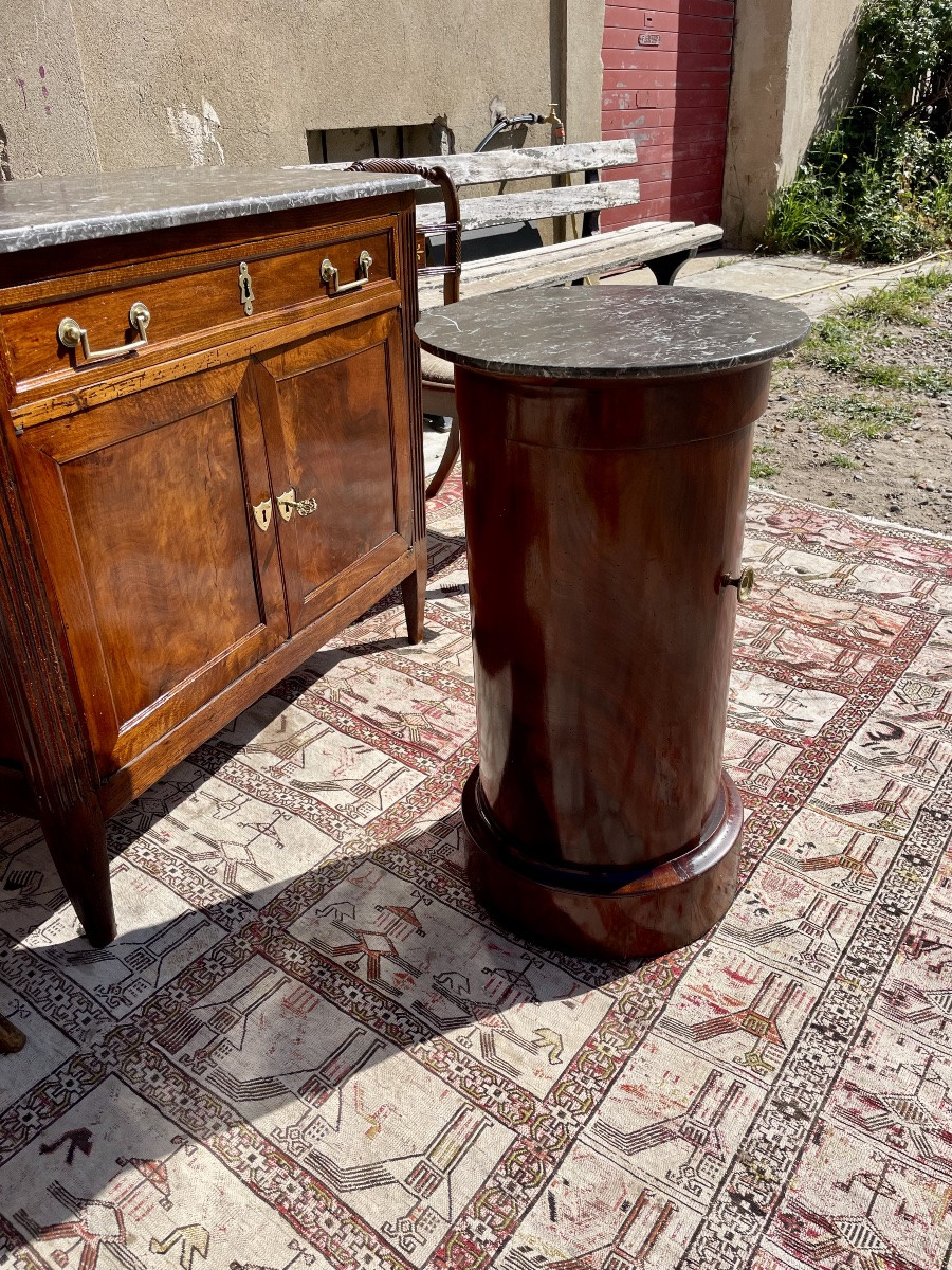 Somno empire en acajou , d’époque XIxem siecle-photo-4