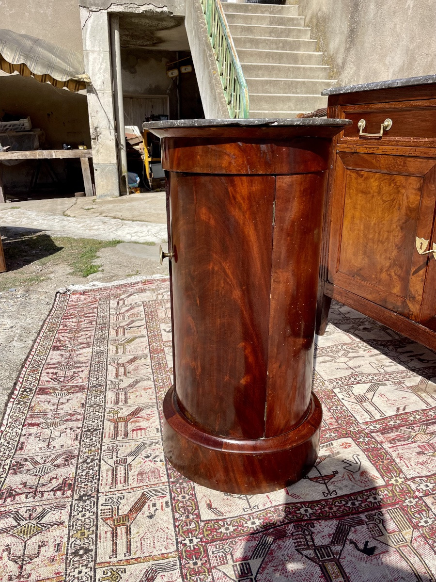 Somno empire en acajou , d’époque XIxem siecle-photo-5