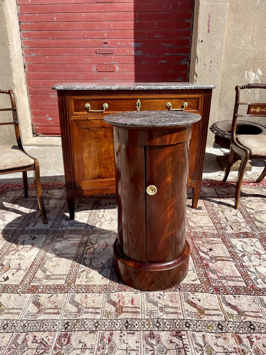 Somno empire en acajou , d’époque XIxem siecle