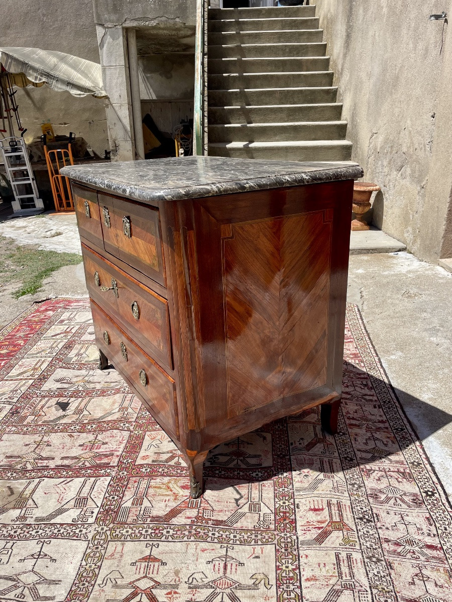 Chest Of Drawers,,,,, Stamped Transition, 18th Century-photo-4