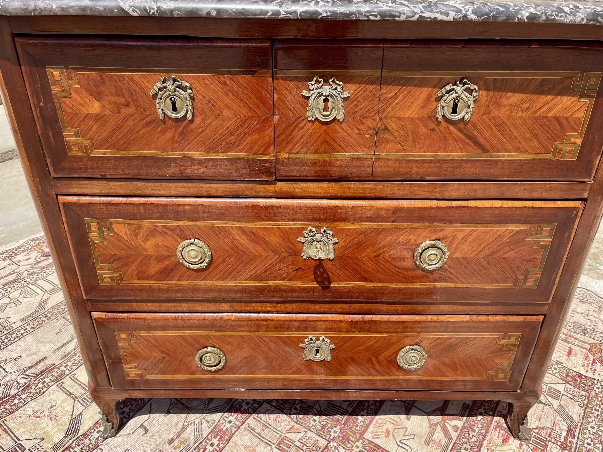Chest Of Drawers,,,,, Stamped Transition, 18th Century-photo-5