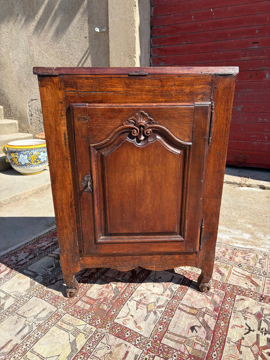 18th Century Regency Walnut Notary's Cabinet-photo-1