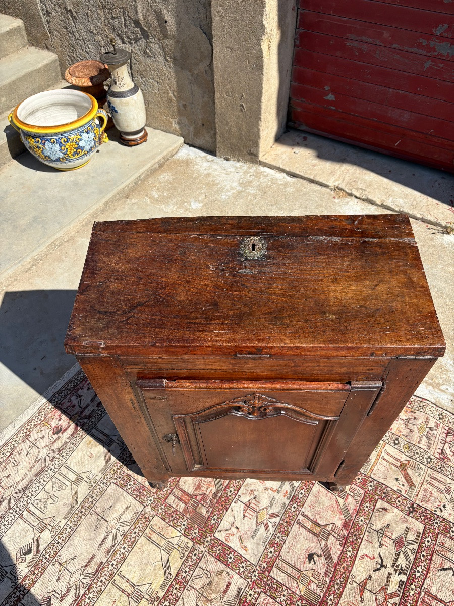 18th Century Regency Walnut Notary's Cabinet-photo-3