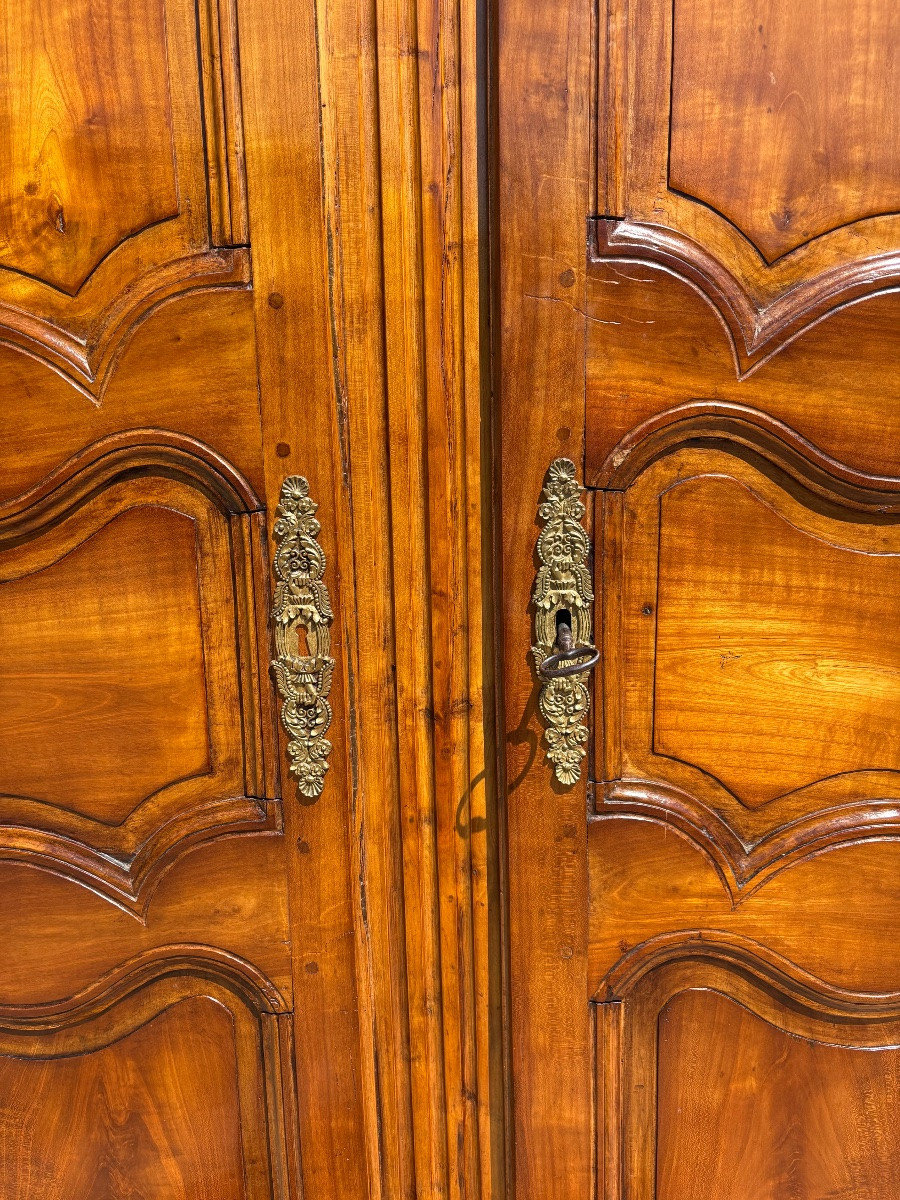 Armoire, Louis XV, Provençal Cherrywood 18th Century Period-photo-8