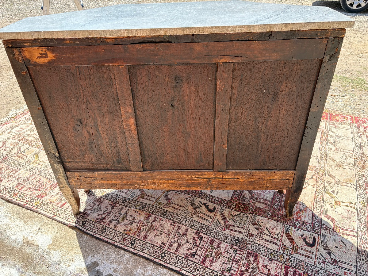 Buffet d’entre deux d’époque, Louis XVI, en acajou fin XVIIIe siècle-photo-1