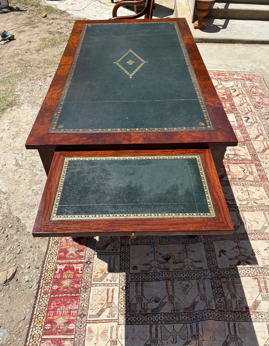 Bureau empire en acajou d’époque XIXe siècle-photo-8