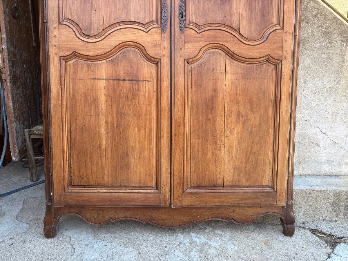 Louis XV-style Or Provençal-style Front, Made Of Walnut, Dating From The 18th Century-photo-2
