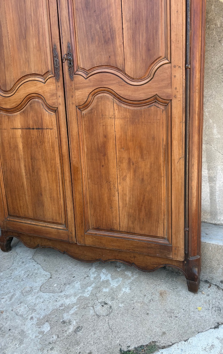 Louis XV-style Or Provençal-style Front, Made Of Walnut, Dating From The 18th Century-photo-5