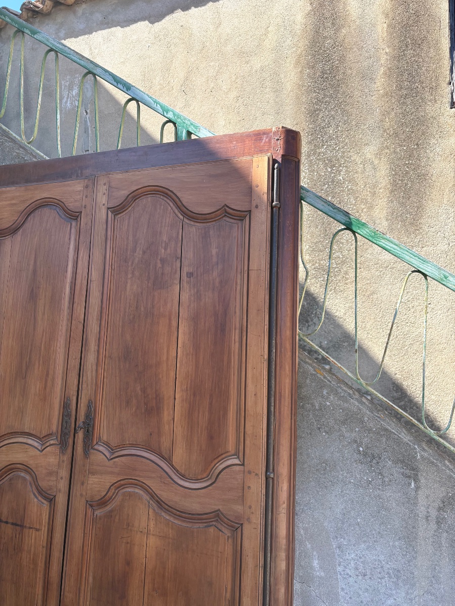 Louis XV-style Or Provençal-style Front, Made Of Walnut, Dating From The 18th Century-photo-7