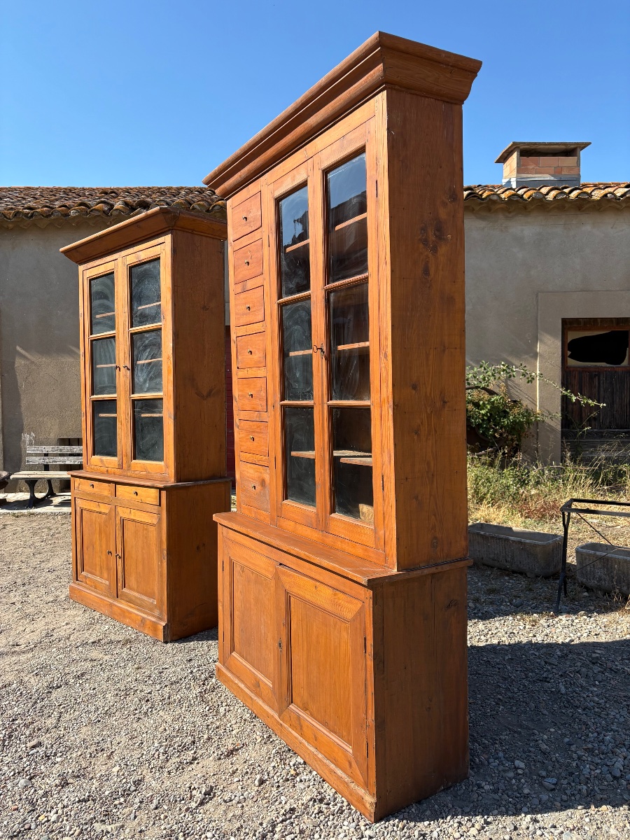 Pair Of 18th-century Directoire-style Bookcases-photo-4