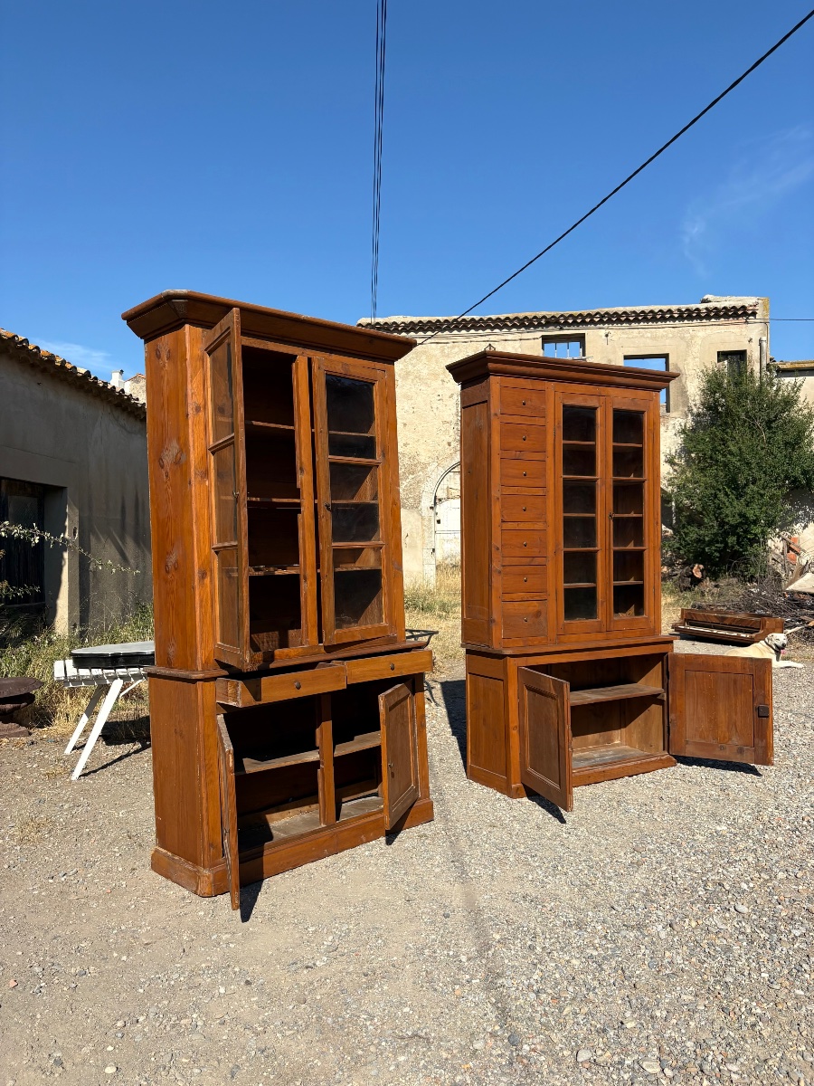 Pair Of 18th-century Directoire-style Bookcases-photo-7