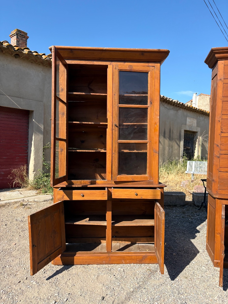 Pair Of 18th-century Directoire-style Bookcases-photo-1