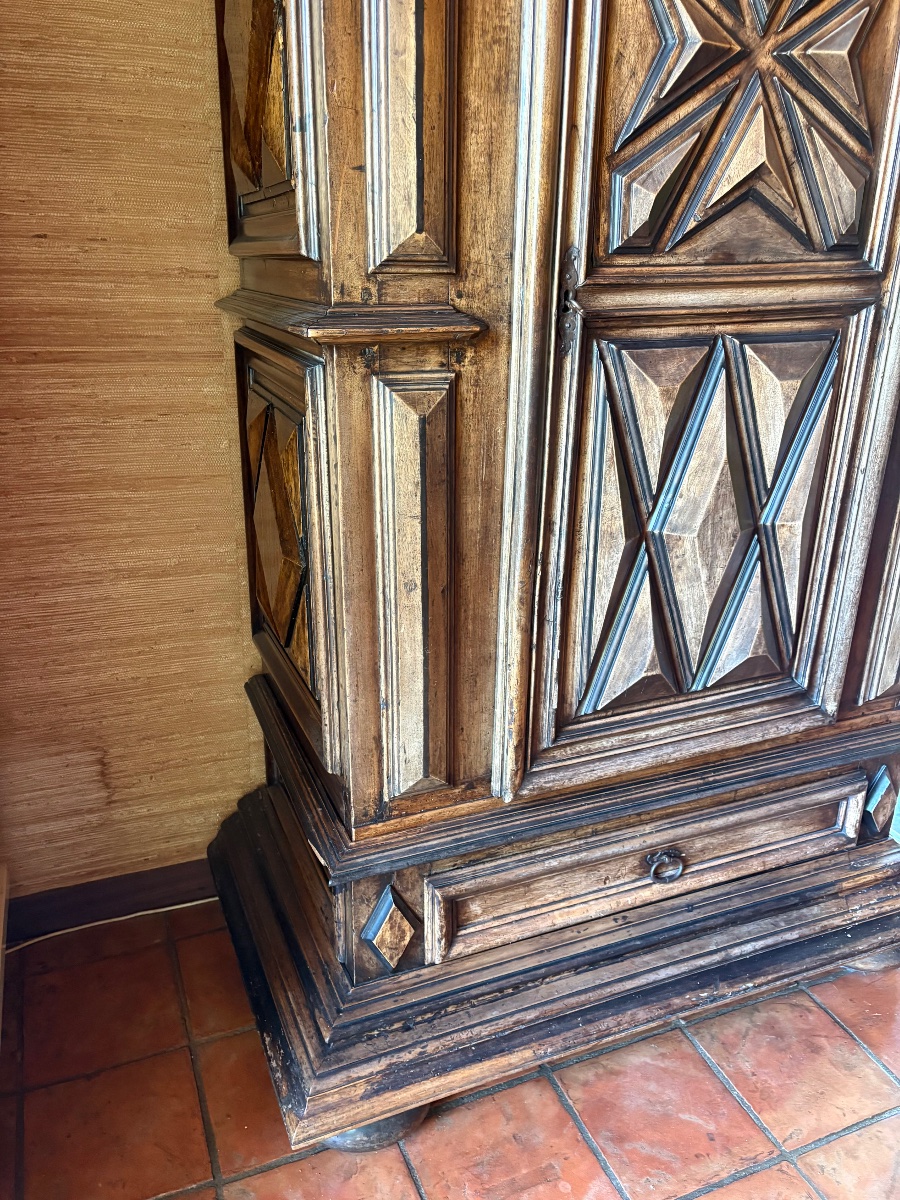 Sock-knitting Loom, Louis XIII Style, Made Of Walnut, 17th Century-photo-4