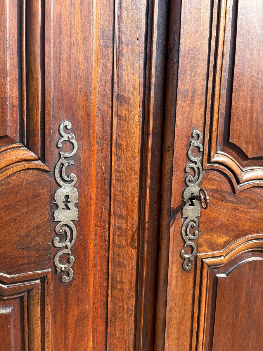 18th-century Provençal Louis XV Display Cabinet-photo-2