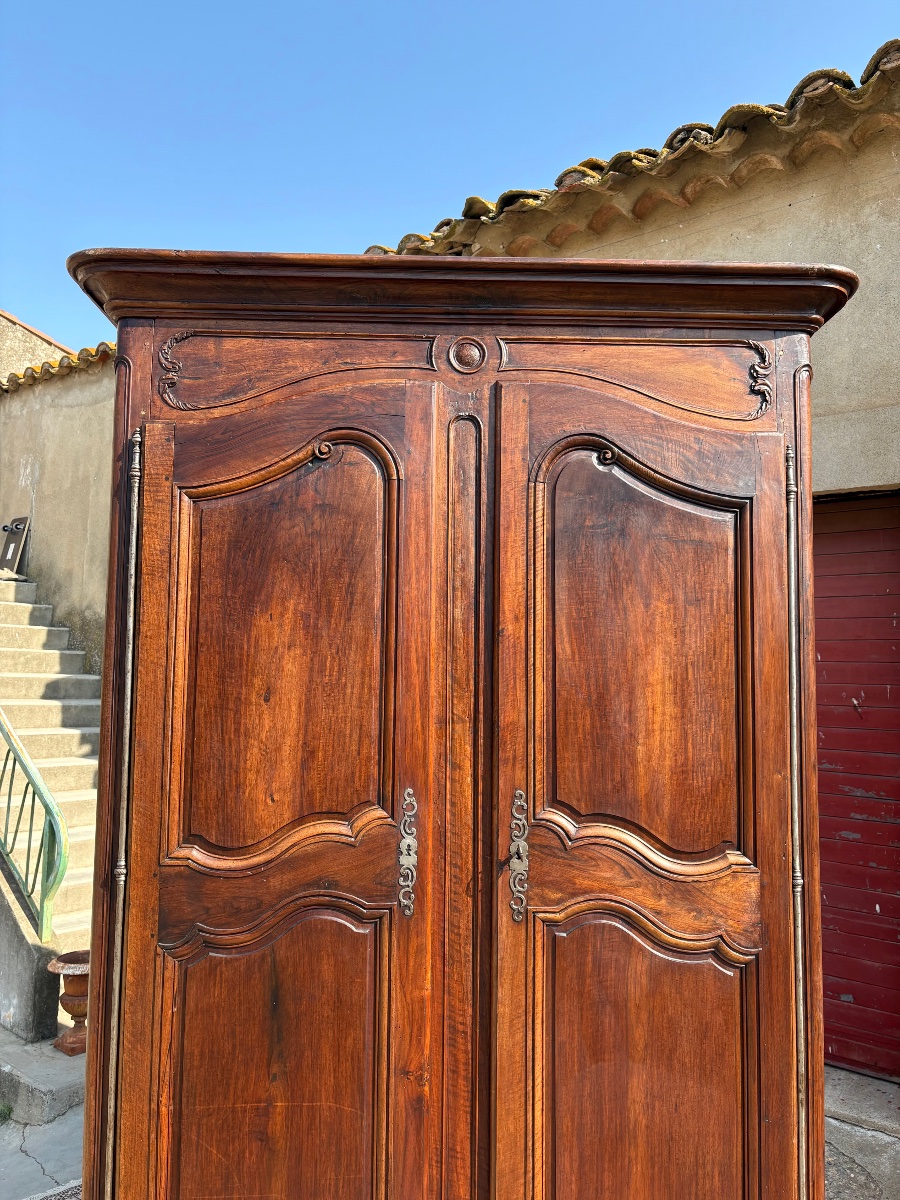 18th-century Provençal Louis XV Display Cabinet-photo-6