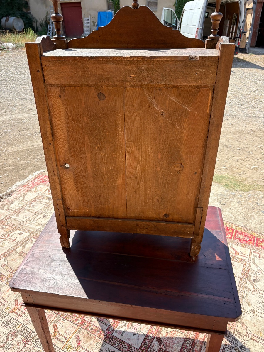 Vitrine verriot louis XV provençale XVIIIe siècle-photo-4