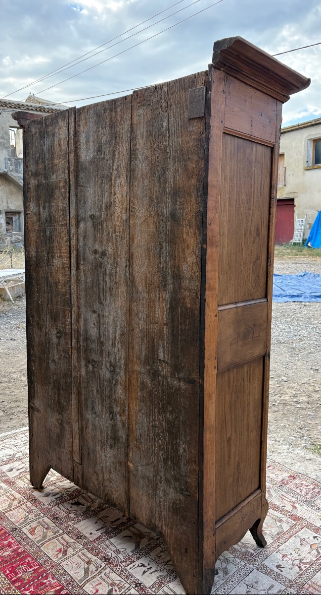 Armoire de mariage, lyonnaise, Louis XV d’époque XVIIIe siècle-photo-4