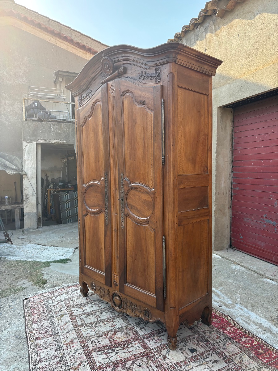 18th-century Arles-style Louis XV Provençal Cabinet-photo-4