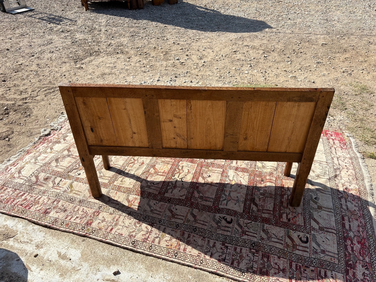 18th-century Walnut Bench And Board Of Directors’ Table-photo-5