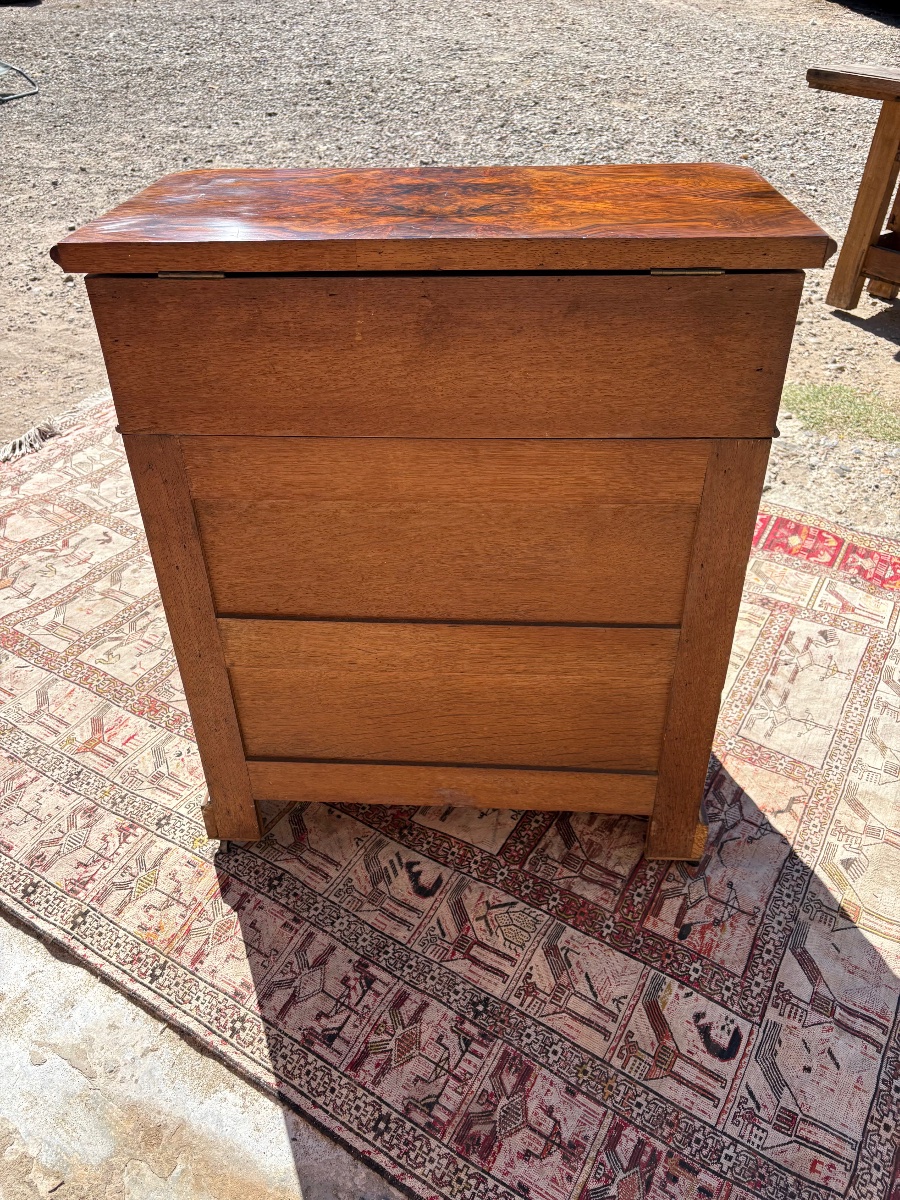 Restored 19th-century Walnut-style Dressing Table-photo-6
