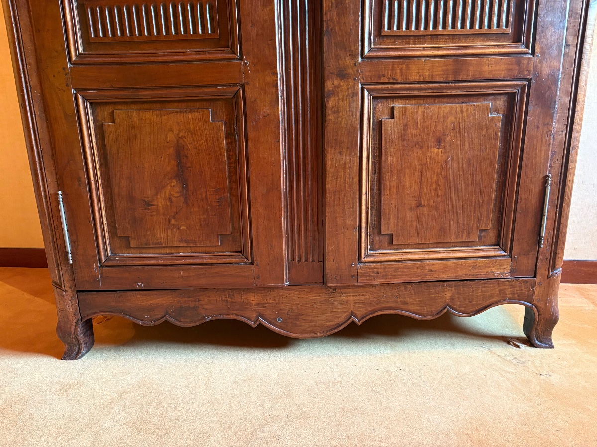 Armoire, transition Louis XV, Louis XVI, d’époque XVIIIe siècle-photo-7