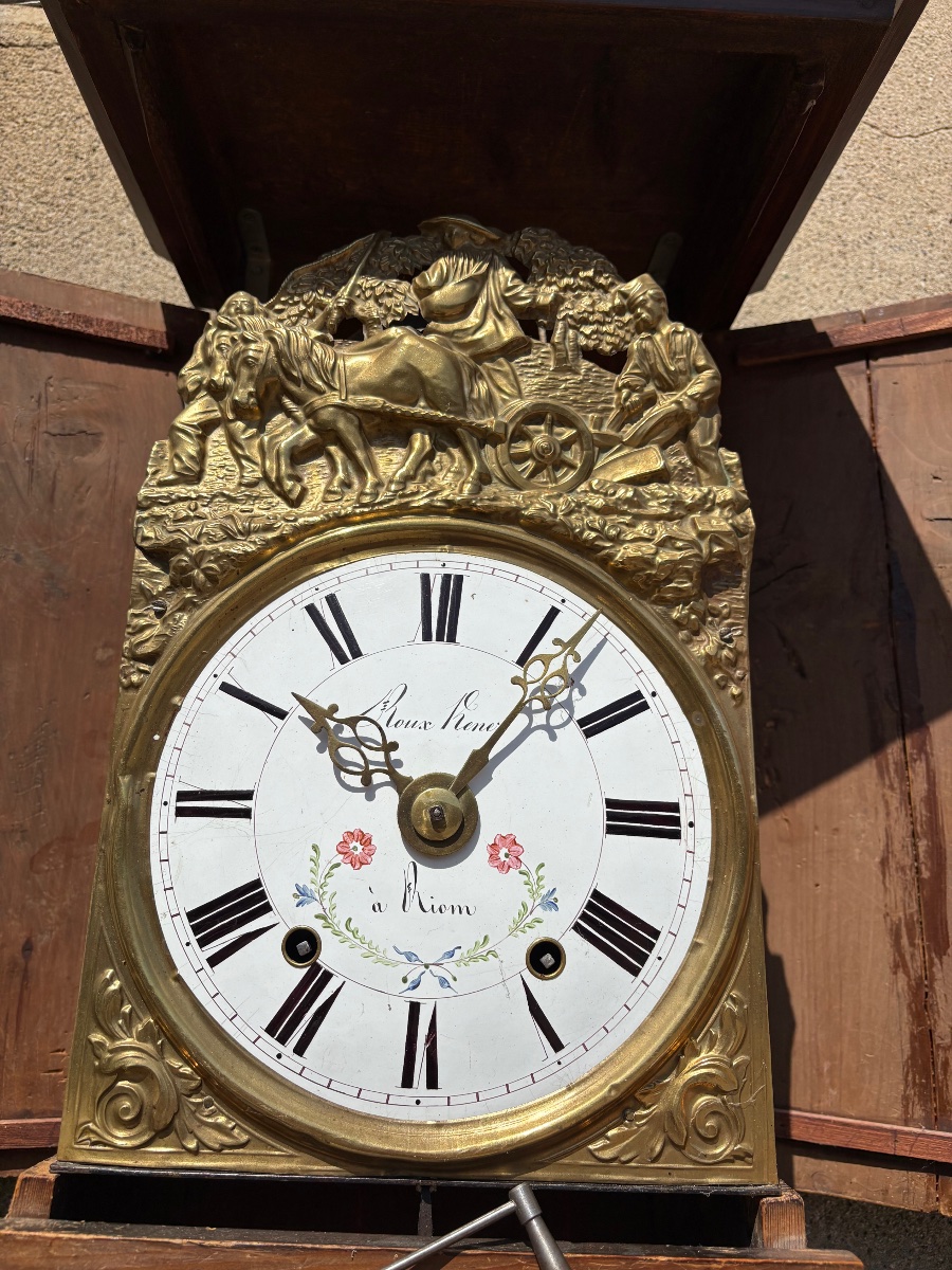 19th-century Comtoise Clock-photo-4