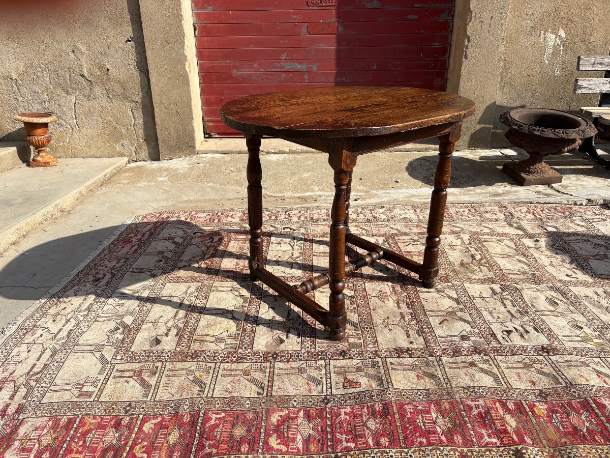 Table, de milieu, Louis XIII, en noyer époque XVIIe siècle-photo-1