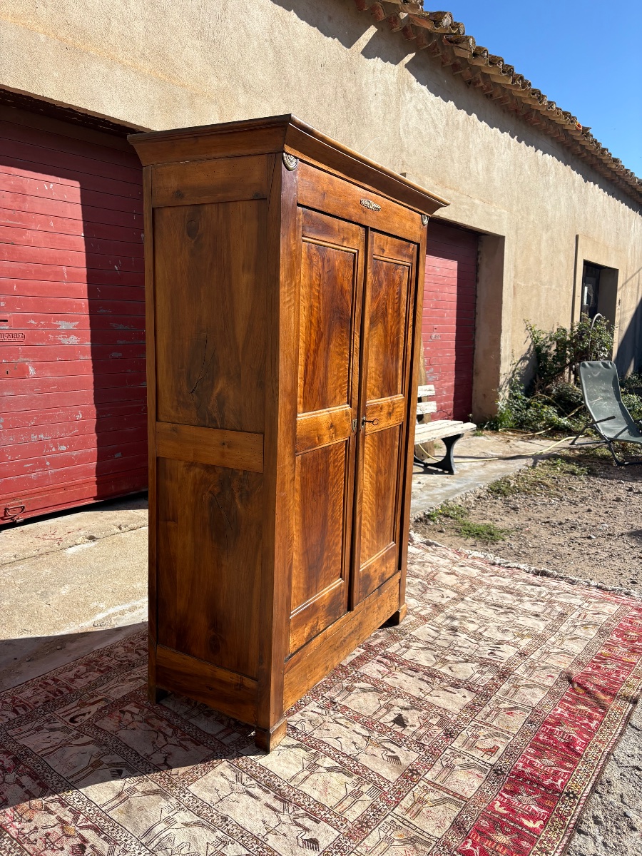 18th-century Walnut Cabinet, Directoire Style-photo-2