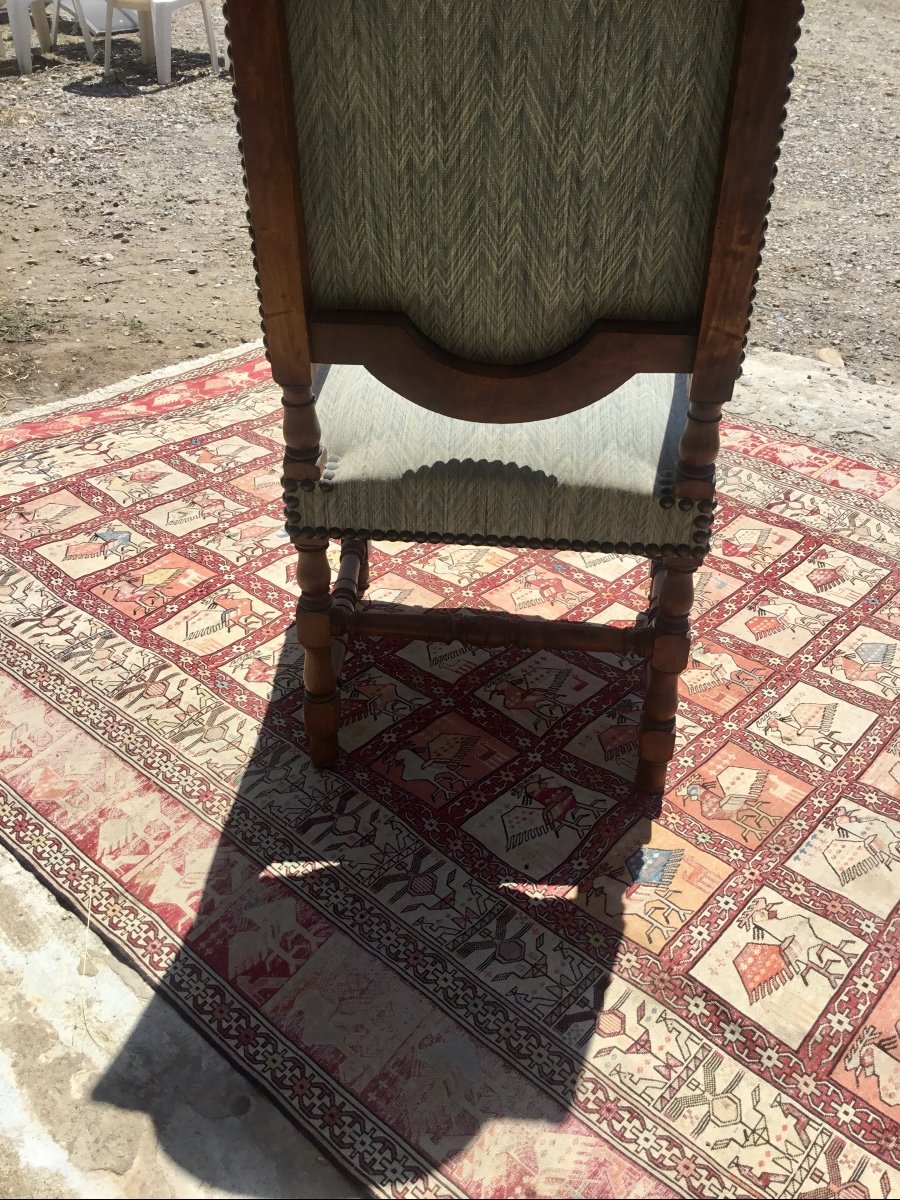 Regency Style Armchair 19th Century-photo-2