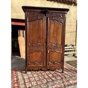 Louis XV Norman Wedding Cabinet 18th Time