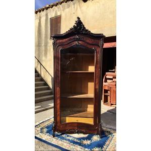 Library, Showcase, Mahogany 19th Century