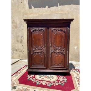 Magnificent, Regency Oak Cabinet From The 18th Century.