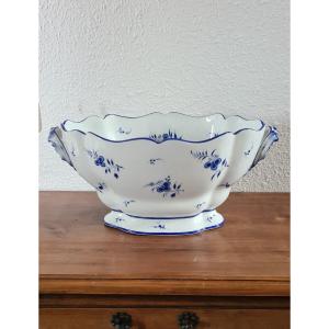 Jardiniere En Faience De Delft époque XIXé 