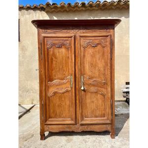 Armoire,,,,, Louis XV, En Chêne Blond D’époque, XVIIIem Siècle 
