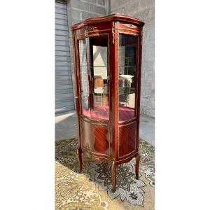 Vitrine Argentier, Galbée D’époque, 1900