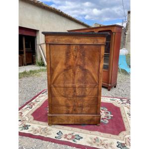 Secrétaire, Restauration,, en noyer d’époque XIXÉm siècle.