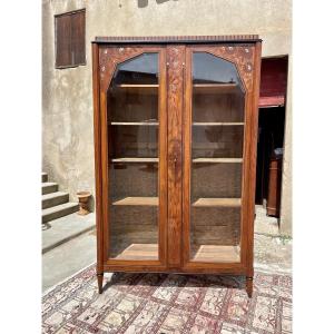 Vitrine, Bibliothèque,,,, Art. Nouveau, 1900.