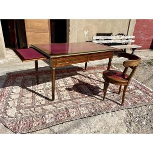 Louis XVI Mahogany Desk, 19th Century 