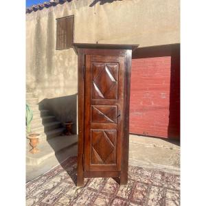 Bonnetiere Louis XIII en noyer, d epoque XVIIem siècle 