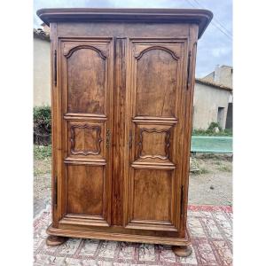 Armoire régence en noyer, d époque XVIIIEM siècle 