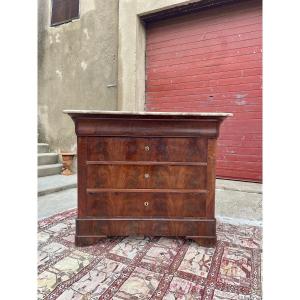 Commode,,,, restauration en acajou d’époque XIXem siècle 