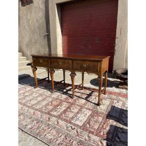 Console,, restauration en acajou d’époque XIXE siècle 