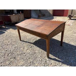 Table de changeur, directoire en pin massif époque fin XVIIIe siècle